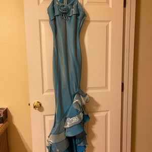 Formal/semi formal iridescent blue dress